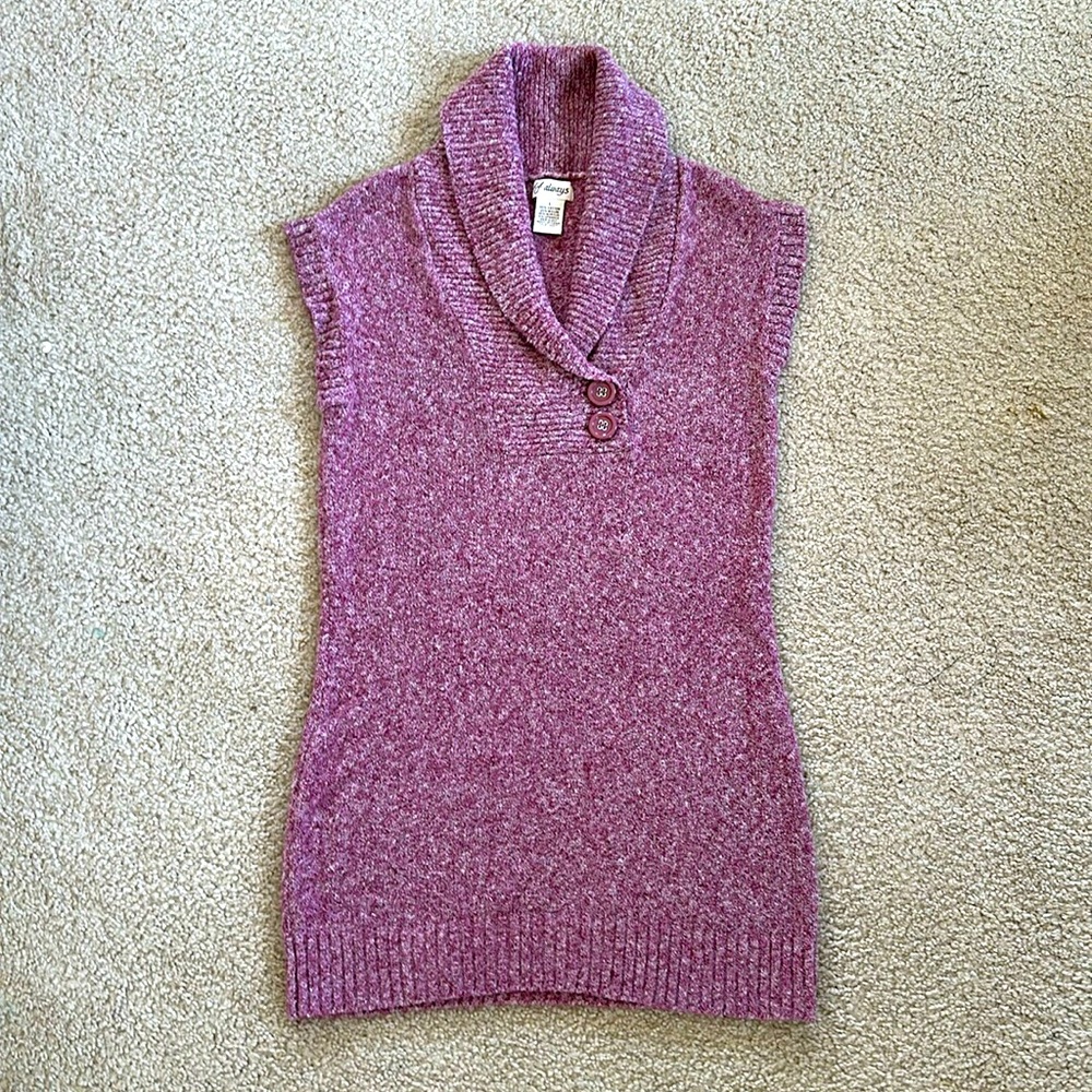 Sleeveless Sweater Dress